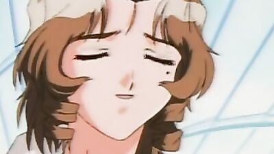 Watch this mature cartoon babe get her tight pussy toyed while wearing high heels and stockings