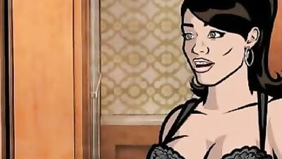Watch this cartoon cumshot-filled oral sex and creampie video