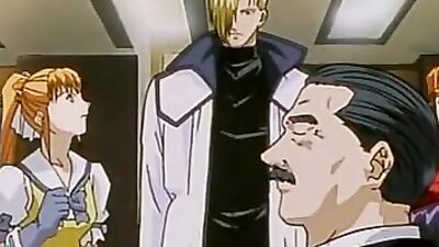 Big-titted redhead gets a surprise from her man in a steamy hentai cartoon