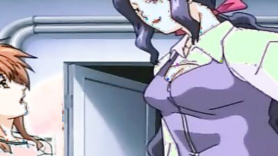 Watch Him Get Pounded Hard Until He's Covered In Cum - Big Tits Hentai Porn
