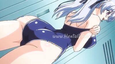 Tomare's Gakuen De Jikan Yo Ep 2: Japanese cartoon babe gets her big tits and tight pussy drilled hard and deep