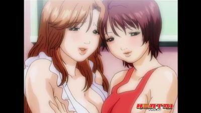 Watch this anime MILF with massive tits crave young cock in a steamy step fantasy