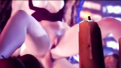 Watch this cartoon MILF get her tight ass drilled & cum hard