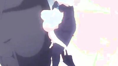 Naughty cartoon teen handles a massive cock with ease in this hentai porn