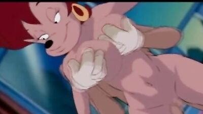 Check out this cartoon porn video featuring a redhead anime babe getting her tight pussy pounded and cummed on!