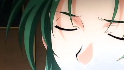 Watch these hot anime babes get kinky with each other in steamy threesome action