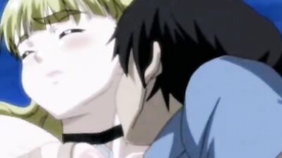 Big-titted cartoon babe gets a hot load of cumshot in her cartoon hentai video