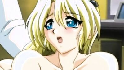Watch as two hot babes get tit-fucked in a cartoon threesome