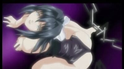 Hot cartoon slave babes dominate each other in hot hentai BDSM session