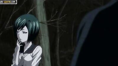 Ichigo and Nozomi's hot hentai fight to the death in the woods