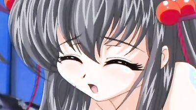 Watch this cute hentai teen chick take a hard pounding in a kinky act of sexual servitude