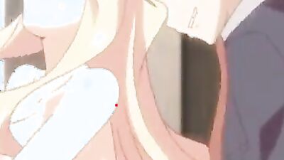 Blonde cartoon babe gives a steamy blowjob & gets drilled in the ass