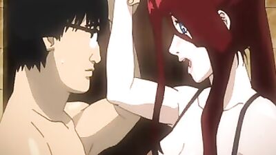 Watch this kinky anime babe get her holes drilled in various positions