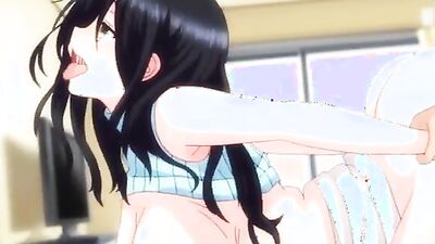 Watch this mature babe with a massive booty take a hard pounding in her shaved pussy