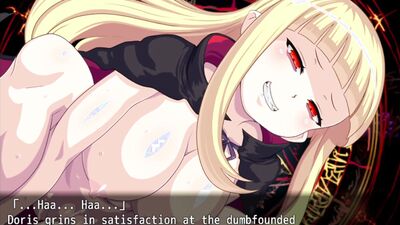 Watch this blonde with monster tits dominate and ride a big cock in uncensored hentai