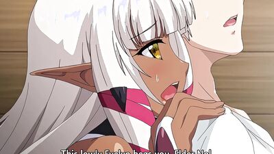 Watch how a big-assed female elf reanimates her human mate in HD