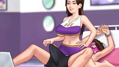 Watch this cartoon hentai as a young boy with a massive dick takes his stepsister for a wild ride