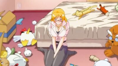 Watch these anime babes pleasure themselves with massive cocks and get shocked!