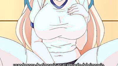 Horny schoolgirl with massive tits gets drilled in the classroom after masturbating to orgasm