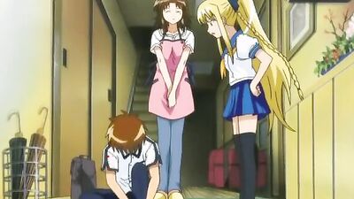 Kinky cartoon babe blows her man while he licks her wet pussy