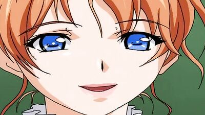 Watch this busty anime babe ride her man's hard cock with her full bosom
