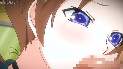 Watch this cartoon babe get stretched out by a massive hard cock