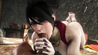 Hot cartoon babes get their tight holes stretched in a realistic 3D orgy