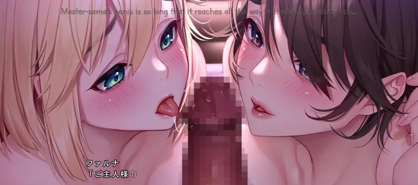 854px x 380px - Two naughty anime girls are licking massive cock in POV cartoon -  CartoonPorn.com