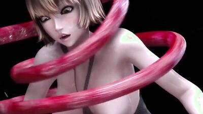 Get ready for a wild ride with these cartoon girls getting groped and pounded by tentacle monsters!