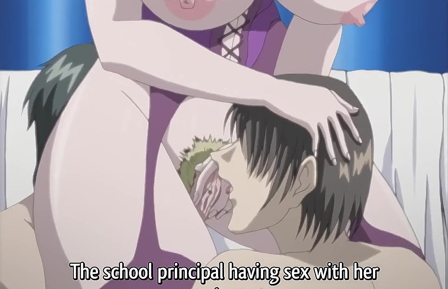 Anime girl with massive tits is fucking after being licked - CartoonPorn.com
