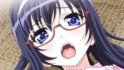 Asian anime cutie moans loudly while getting her tight hole drilled with a massive cock