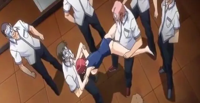 Anime Hentai Punishment - Juicy anime girl is tied up and punished by a master - CartoonPorn.com