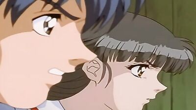 Watch this busty anime babe submit to her perverted master's desires