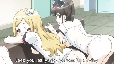 Girl Anime Hentai Lesbians Kissing - Charming anime girls are kissing and making out in lesbian video -  CartoonPorn.com