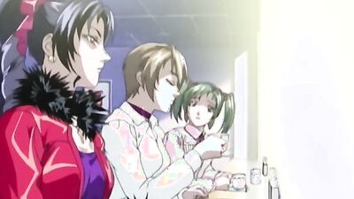 Watch these kinky anime babes get their tight holes stretched in this bizarre cartoon cumshot video