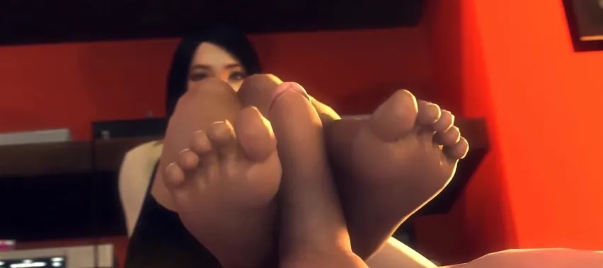 3d Porn Babes Feet - 3D cartoon shows horny babes in foot fetish hardcore action -  CartoonPorn.com
