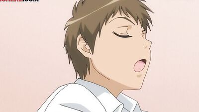 Watch this nerdy Hentai girl with big tits get her mouth and pussy stuffed while being fucked hard in full HD action