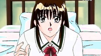 Watch this busty anime babe get tied up and dominated in a filthy cartoon