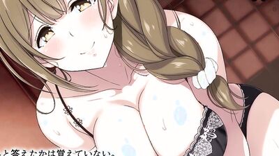 Summer anime cutie deepthroats and gets pounded hard in a vacation fuckfest
