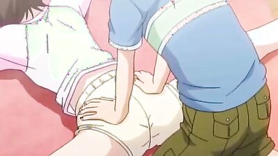 Watch this perverted boyfriend seduce and pound a cute anime cutie in this steamy hentai porn