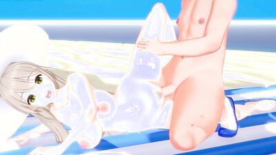 Experience the wildest sex with a stunning beauty in this 3D hentai!
