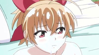 Stepbrother gives a sloppy handjob & creampie to young blonde in cartoon porn