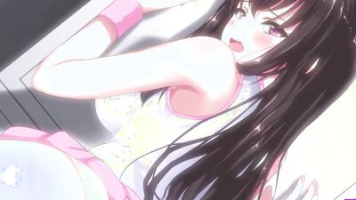 Watch this anime babe watch her man bang her tight pussy and ass while Koji watches in HD