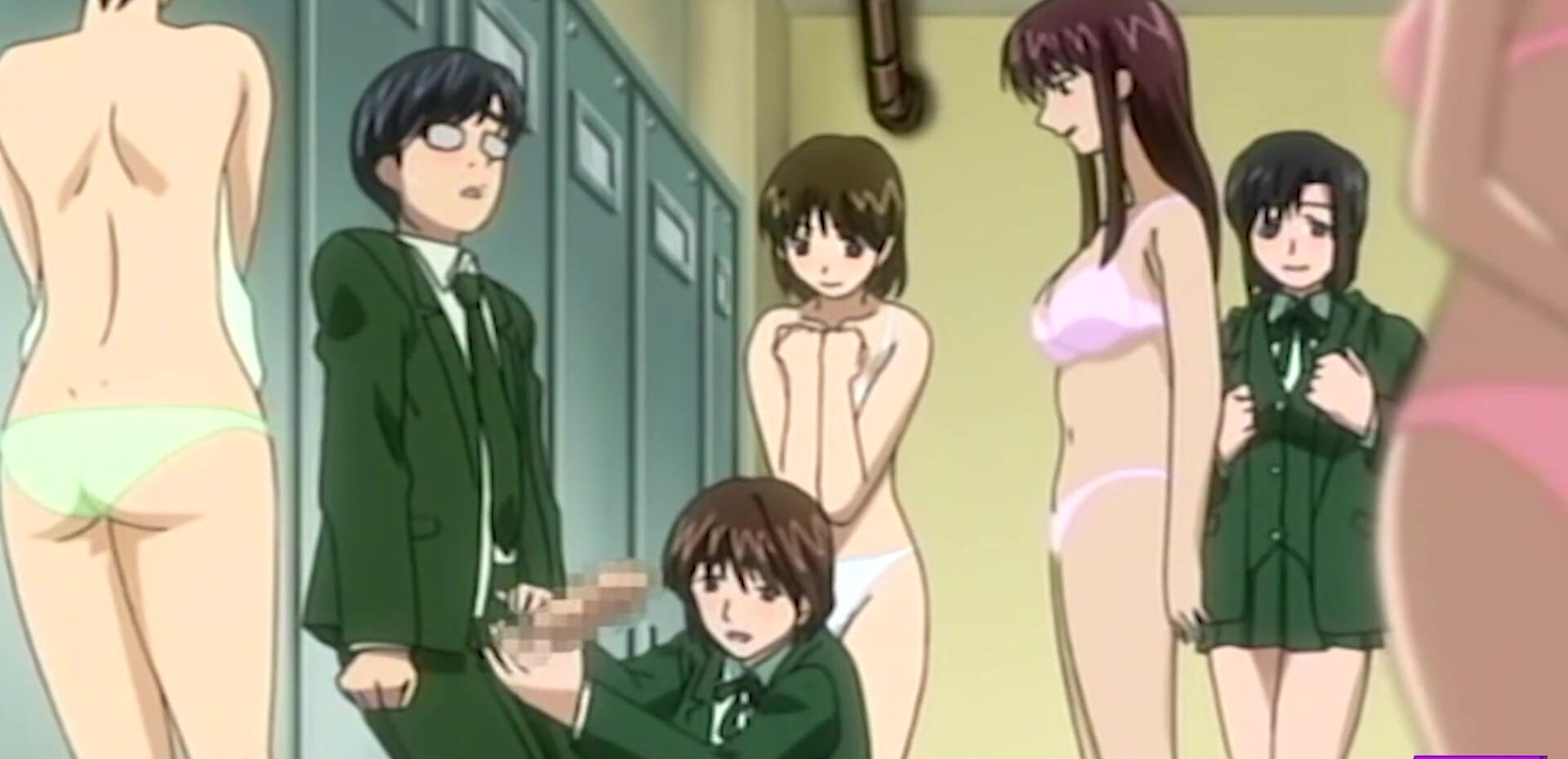 Hentai Pros - Girl Fantasizes Having A Reverse Gangbang But In Reality She ...