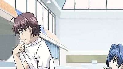 Classmate Seduced with a Public Blowjob & Paizuri gets a hot creampie in uncensored hentai