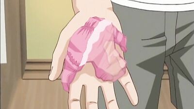 Watch this anime maid get off while masturbating in a fantasy