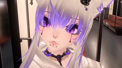 Cat girl gets fucked hard and filled with cum on a train - POV Hentai