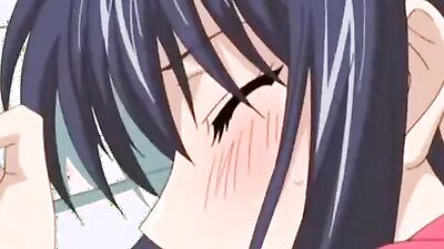 Watch this cute anime cutie get her tight pussy pounded with loads of cum