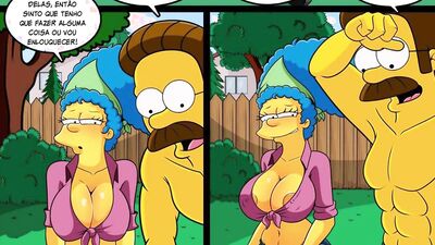 Lesbian Cartoon Bondage Marge Simson - Lesbian Hentai - Marge Simpson and Lois Griffin - CartoonPorn.com