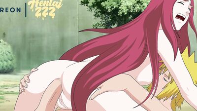 Naruto's COWGIRL Anal Kushina gets a rough ride in exclusive hentai cartoon